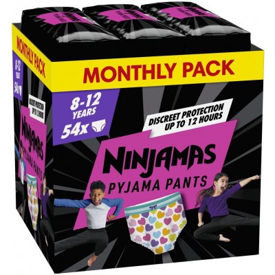 Pampers Pants Srdíčka 54 ks