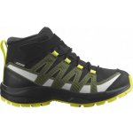 Salomon XA Pro V8 Mid CSWP K 472896 black/deep lichen dětské nepromokavé trekové boty – Zboží Mobilmania