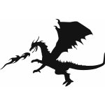 Drak plastová šablona 278 B 14,5x14,5cm – HobbyKompas.cz