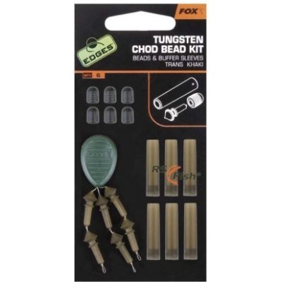 FOX Edges Tungsten Chod Bead Kit Trans Khaki – Zboží Mobilmania