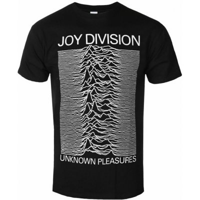 Rock off tričko metal Joy Division Unknown Pleasures černá