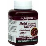 MedPharma Beta karot.10.000 m.j.Pant.+ Paba 107 kapslí – Hledejceny.cz
