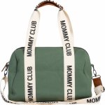 Childhome taška Mommy Club Signature Canvas Green – Zboží Dáma