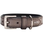 Hunter Obojek kožený Capri Pearl – Zboží Dáma