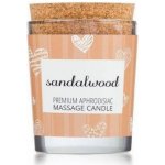 Enjoy it! Masážní svíčka Sandalwood 70 ml – Zboží Dáma