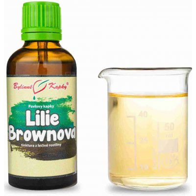 Bylinné kapky Pavlovy Lilie Brownova TCM tinktura 50 ml – Hledejceny.cz
