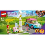 LEGO® Friends 41443 Olivia a její elektromobil – Zboží Mobilmania