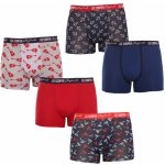 Lee Cooper LCU32007033 1414516 vícebarevné 5 pack – Zboží Dáma