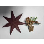 Dijk Natural Collection Závěs hvězda hnědá – Hledejceny.cz