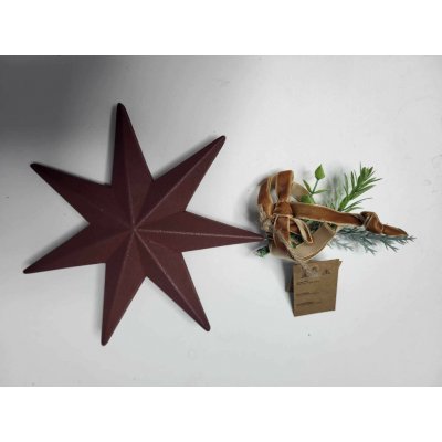 Dijk Natural Collection Závěs hvězda hnědá – Hledejceny.cz