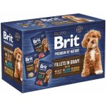Brit Premium by Nature Adult Dog Fillets in Gravy Multipack 12 x 85 g – Hledejceny.cz