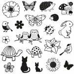 Aladine Dětská razítka Stampo Funny Příroda – Zboží Dáma