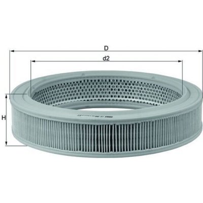 Vzduchový filtr KNECHT LX 208 – Hledejceny.cz