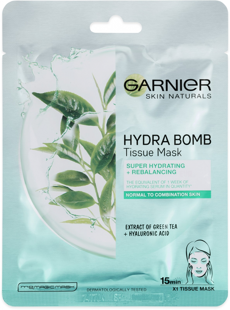 Garnier Moisture Freshness superhydratační čistící textilní maska 32 g od  44 Kč - Heureka.cz
