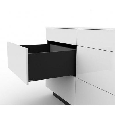 Cemux H Box SLIM zásuvka černá H199/500 mm – Hledejceny.cz