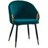 Jídelní židle Kondela Donko smaragdová