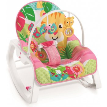 Fisher-Price sedátko od miminka po batole GNV70 růžová