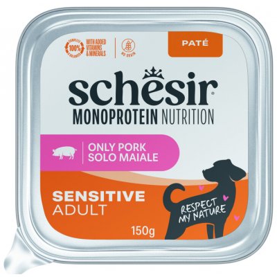 Schesir Dog Monoprotein Šunka paté 150g – Zboží Mobilmania