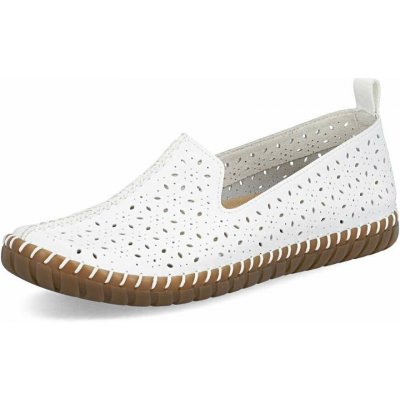 Rieker M2853-80 bílá – Zboží Dáma