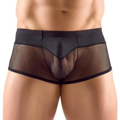 Svenjoyment Boxerky ze síťoviny černé – Hledejceny.cz