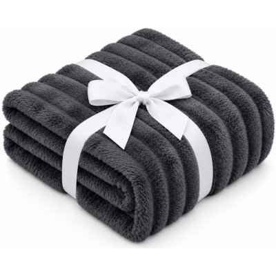 Jahu MyHouse Stripe mikroplyšová deka šedá 150x200 – Hledejceny.cz