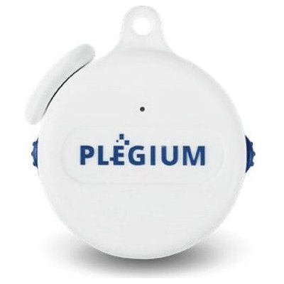 GPS lokátor Plegium Smart Emergency Button Wearable – chytrý osobní alarm, bílý (PL-SEBW-WH)