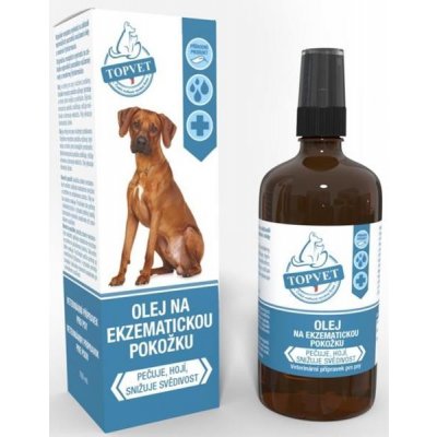 Topvet Olej na ekzematickou pokožku 100 ml – Hledejceny.cz