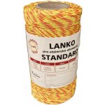 Lanko STANDARD pro el. ohradník 3x0 20 mm Niro žluto oranž. 250 m – Hledejceny.cz