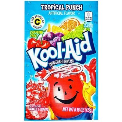 Kool-Aid nápoj v prášku s příchutí tropického punče 4,5 g – Zboží Dáma