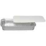 COpack - Hliníková miska / vanička ALU zapékací hranatá 2000 ml s víčkem (10 ks) – Zboží Dáma