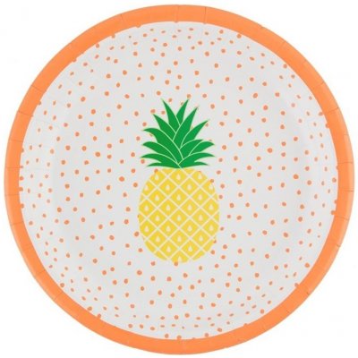 Sass & Belle Papírový talíř PINEAPPLE SET 8 ks – Hledejceny.cz