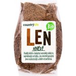 Country life Len hnědý semínka Bio 300 g – Zboží Mobilmania