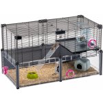 Ferplast Klec MULTIPLA HAMSTER křeček 72,5 x 37,5 x 42 cm – Zboží Mobilmania