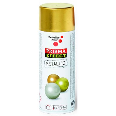 Schuller Eh klar Prisma Color Metallic Effect Spray akrylový sprej 91043 Metalická zlatá 400 ml – Zboží Mobilmania