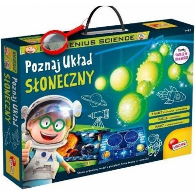 Lisciani Stavebnice Jsem génius - Prozkoumejte sluneční soustavu – Hledejceny.cz