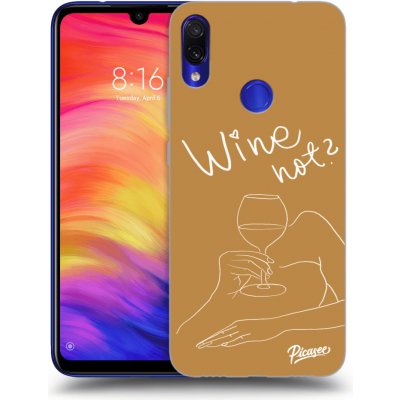 Pouzdro Picasee ULTIMATE CASE Xiaomi Redmi Note 7 - Wine not – Zbozi.Blesk.cz