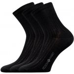 Lonka Zdravotní ponožky 3 kusy Demedik černá – Zboží Dáma