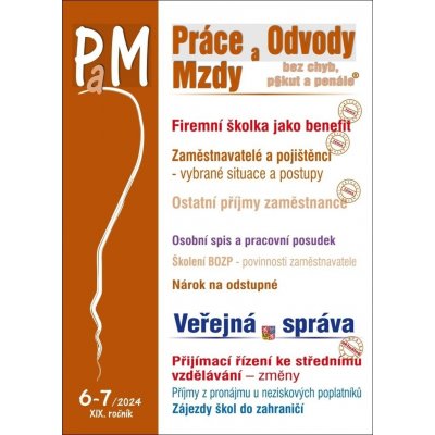 PaM č. 6-7 / 2024 - Firemní školky jako benefit v r. 202 – Zboží Mobilmania