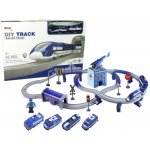 Import LEANToys Police Town Train Set Blue 203 km/h – Zboží Dáma