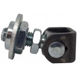 IBFM Pant pro bránu a vrata pro ocelový sloupek - regulovatelný provařovací FM-425016R, závit M16, otočná podložka FM-425016R – Sleviste.cz