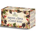 Grešík Aronie & Šípek & Černý rybíz ovocný čaj 20 x 2 g – Zboží Mobilmania