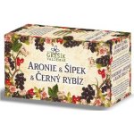 Grešík Aronie & Šípek & Černý rybíz ovocný čaj 20 x 2 g – Hledejceny.cz