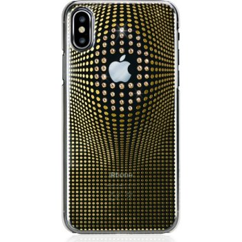 Pouzdro Bling My Thing Warp Deluxe Apple iPhone X / krystaly Swarovski zlaté