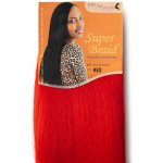 Super Braid 100% Jumbo Braid Kanekalon RED – Zboží Dáma