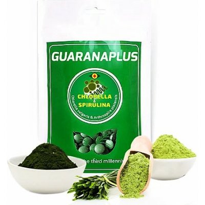 GuaranaPlus Chlorella + Spirulina 800 tablet