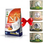 N&D Pumpkin Dog Adult Mini Grain Free Lamb & Blueberry 2,5 kg – Sleviste.cz