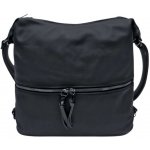 Tapple Moderní dámský kabelko-batoh z eko kůže černá – Zboží Mobilmania