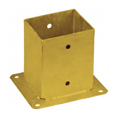 DMX PSP 100 101x150x2 patka sloupku 100 se čtvercovou základnou – HobbyKompas.cz