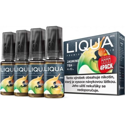 Ritchy Liqua MIX 4Pack Jasmine Tea 10 ml 3 mg – Zbozi.Blesk.cz