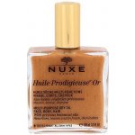NUXE Huile Prodigieuse Or 100 ml multifunkční suchý olej se třpytkami na obličej tělo a vlasy pro ženy